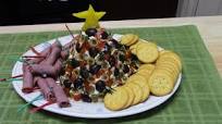 Antipasto Christmas Tree Cheese Ball Antipasto Christmas Tree Cheese Ball