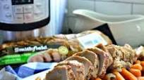 Instant Pot Garlic and Herb Pork Tenderloin with Carrots and Pearl Onions Instant Pot Garlic and Herb Pork Tenderloin with Carrots and Pearl Onions