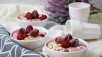 Raspberry Chia Seed Yogurt Parfait Raspberry Chia Seed Yogurt Parfait