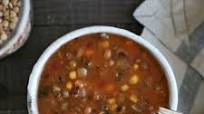 Protein-Packed Vegetable and Lentil Crockpot Soup With Herbs de Provence Protein-Packed Vegetable and Lentil Crockpot Soup With Herbs de Provence