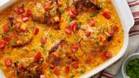 Smothered Chicken Queso Casserole Smothered Chicken Queso Casserole