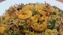 Hyderabadi prawns biryani recipe | how to make shrimp biryani Hyderabadi prawns biryani recipe | how to make shrimp biryani