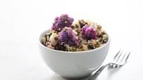 Warm Quinoa Salad with Lentils and Cauliflower Warm Quinoa Salad with Lentils and Cauliflower