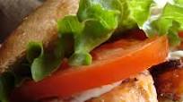 Grilled Salmon Sandwich with Dill Sauce Grilled Salmon Sandwich with Dill Sauce