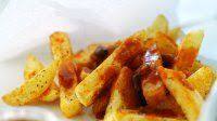 Chunky chips with fruity chip shop curry Chunky chips with fruity chip shop curry