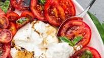 Burrata Caprese Salad Burrata Caprese Salad