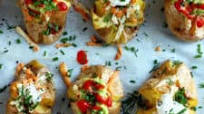 Two-Bite Vegan Baked Potatoes Two-Bite Vegan Baked Potatoes