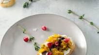 Butternut Squash Bruschetta with Sage and Pomegranate Butternut Squash Bruschetta with Sage and Pomegranate