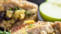 Baked Apple Stuffed Pork Chops Baked Apple Stuffed Pork Chops