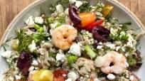 Greek Orzo Salad With Shrimp Greek Orzo Salad With Shrimp