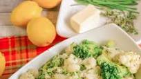 Boiled Broccoli and Cauliflower with Herb Butter Boiled Broccoli and Cauliflower with Herb Butter