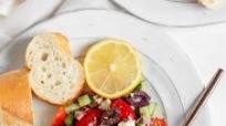 Cucumber and Tomato Greek Salad Cucumber and Tomato Greek Salad