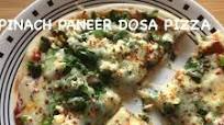 Spinach Paneer Dosa Pizza Spinach Paneer Dosa Pizza