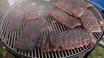 Spice-rubbed chipotle-molasses ribs Spice-rubbed chipotle-molasses ribs