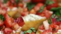 Strawberry and Goat Cheese Bruschetta Strawberry and Goat Cheese Bruschetta