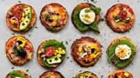 Low-carb gluten free Cauliflower pizza crust (mini pizzas) Low-carb gluten free Cauliflower pizza crust (mini pizzas)
