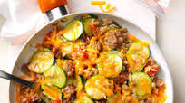 Zucchini & Sausage Stovetop Casserole Zucchini & Sausage Stovetop Casserole