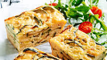 Healthy zucchini slice Healthy zucchini slice