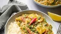 Swiss Chard Curry with potato & lentils Swiss Chard Curry with potato & lentils