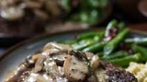 Hamburger Steak and Gravy Recipe (with Mushroom Gravy) Hamburger Steak and Gravy Recipe (with Mushroom Gravy)