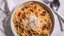 Spaghetti alla carbonara Spaghetti alla carbonara