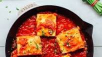 Stuffed Tofu in Spicy Tomato Sauce Stuffed Tofu in Spicy Tomato Sauce
