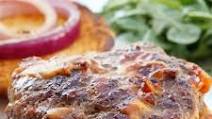 Bacon and Cheddar Stuffed Hamburgers Bacon and Cheddar Stuffed Hamburgers
