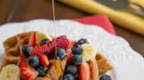 Whole Wheat and Blueberry Waffles Whole Wheat and Blueberry Waffles