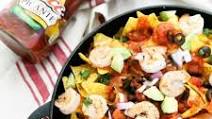 Hearty Shrimp Skillet Nachos Hearty Shrimp Skillet Nachos