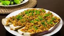 Spicy Garlic Eggplant Boats Spicy Garlic Eggplant Boats