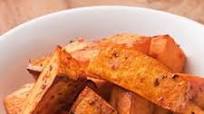Chile-Garlic Roasted Sweet Potatoes Chile-Garlic Roasted Sweet Potatoes