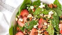 Spinach Salad with Warm Bacon Dressing Spinach Salad with Warm Bacon Dressing