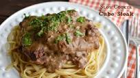 Slow Cooker Cube Steak in Mushroom Sauce Slow Cooker Cube Steak in Mushroom Sauce