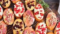 Holiday Crostini Trio Holiday Crostini Trio