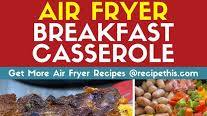 Air Fryer Bundt Cake Breakfast Casserole Air Fryer Bundt Cake Breakfast Casserole