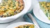 Crustless Spinach Quiche Crustless Spinach Quiche