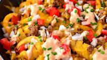 Crock Pot Cheeseburger French Fries with Special Sauce Crock Pot Cheeseburger French Fries with Special Sauce