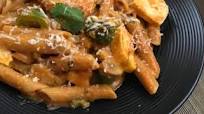 Paneer Tikka Masala Pasta Paneer Tikka Masala Pasta