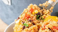 Vegan One-Pot Mexican Quinoa (gluten-free, oil-free) Vegan One-Pot Mexican Quinoa (gluten-free, oil-free)