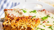 The Best Baked Spaghetti (a.k.a. Spasagna) The Best Baked Spaghetti (a.k.a. Spasagna)