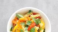 Low FODMAP Pasta with Roasted Pepper Sauce Low FODMAP Pasta with Roasted Pepper Sauce