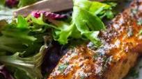 Air Fryer Honey Mustard Salmon Air Fryer Honey Mustard Salmon