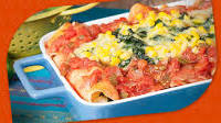 Cheesy Spinach Enchilada Cheesy Spinach Enchilada