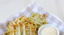 Zucchini & Parmesan Savory Waffle Recipe Zucchini & Parmesan Savory Waffle Recipe