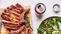 Pork Chops with Celery Salad Pork Chops with Celery Salad