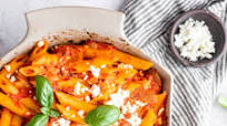 Baked Goat Cheese Pasta Baked Goat Cheese Pasta