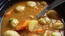 Slow Cooker Beef Stew and Herb Dumplings Slow Cooker Beef Stew and Herb Dumplings