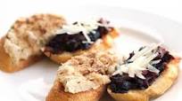 Two Kinds of Crostini: Cannellini and Radicchio Two Kinds of Crostini: Cannellini and Radicchio