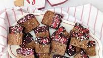 Gluten Free Chocolate Dipped Cookie Squares Gluten Free Chocolate Dipped Cookie Squares