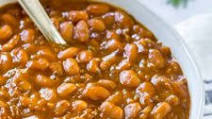 Instant Pot Baked Beans with Bacon and Brown Sugar Instant Pot Baked Beans with Bacon and Brown Sugar